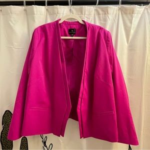 NWT Hot Pink Worthington Blazer
